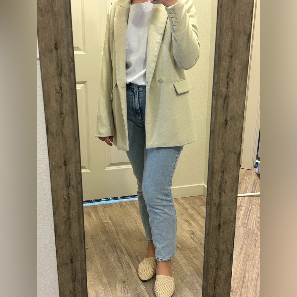 House of Harlow 1960 Sage Green Blazer